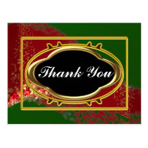 Thank you Note  Postcard 6