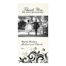 Thank You Photo Card (4x8)