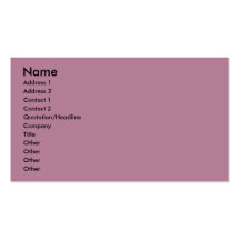 Thank You - Pink Tulips - American Eskimo Business Cards