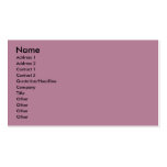 Thank You - Pink Tulips - Pug Business Card Template