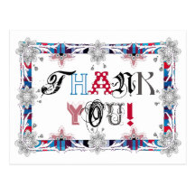 Thank You! postcard Postkarten