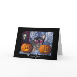 Thank You Puppy Halloween Card