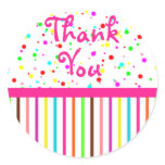 Thank You Rainbow Sticker