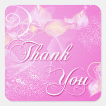 Thank You Round Sticker
