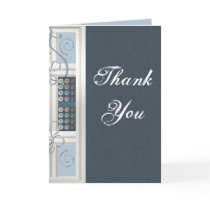 Thank You Sewing Addict Greeting Cards
