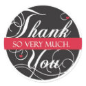 Thank you so very much stickers
