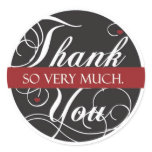 Thank you so very much stickers