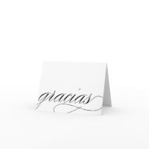 THANK YOU - SPANISH GREETING CARDS