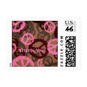 Thank You!-Stamps-Peace Signs/Camo Look Design