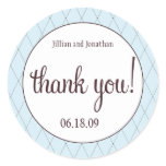Thank You Sticker Template