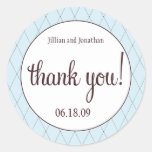 Thank You Sticker Template