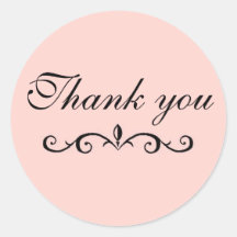 Thank you stickers