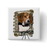 Thank You - Stone Paws - Beagle Pins