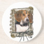 Thank You - Stone Paws - Beagle Coaster