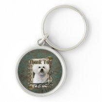 Thank You - Stone Paws - Bichon Frise