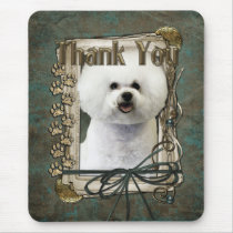 Thank You - Stone Paws - Bichon Frise