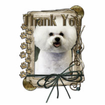 Thank You - Stone Paws - Bichon Frise