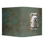 Thank You - Stone Paws - Chinese Crested - Kahlo 3 Ring Binder