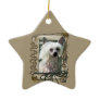 Thank You - Stone Paws - Chinese Crested - Kahlo Christmas Ornaments
