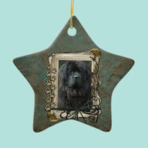 Thank You - Stone Paws - Newfoundland ornaments