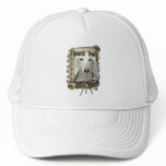 Thank You - Stone Paws - Saluki - Dad Trucker Hats