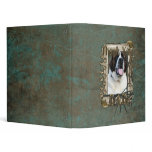 Thank You - Stone Paws - St Bernard - Mae - Dad 3 Ring Binder