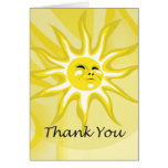 Thank You Summer Sunshine Note Card