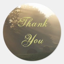 Thank You Sun Rays Sticker
