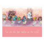 Thank You Teacher postcards