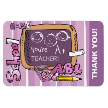 Thank You Teacher.Teacher's Day Gift Magnet