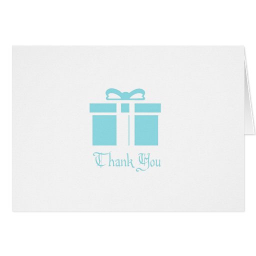 Thank you tiff azul - Customized Greeting Card