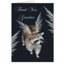 Thank You To Grandma Greeting Card