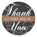 Thank you very much stickers