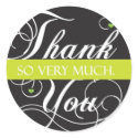 Thank you very much stickers