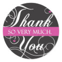 Thank you very much stickers