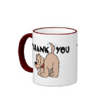 Thank You ~ Wagging Tail Dog Coffee Mug