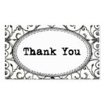 Thank Your For Business - Business Card