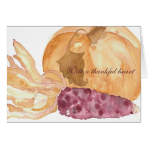 Thankful - Autumn Greeting Card