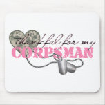 Thankful For My Corpsman Mouse Pad