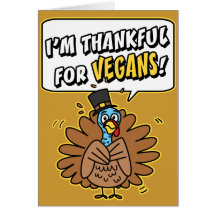 Thankful Turkey Greeting Cards
