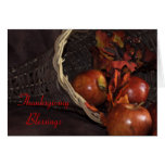 Thankgiving Blessings Greeting Card