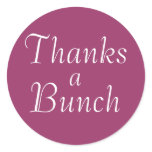Thanks a Bunch Stickers