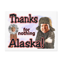 thanks for nothing! postcards