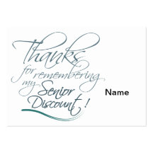 Thanks For Remembering Card Business Card Template