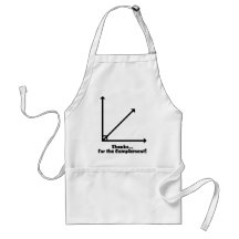 thanks for the complement apron