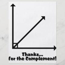 thanks for the complement flyer