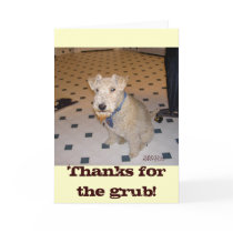 Thanks for the Grub! Card