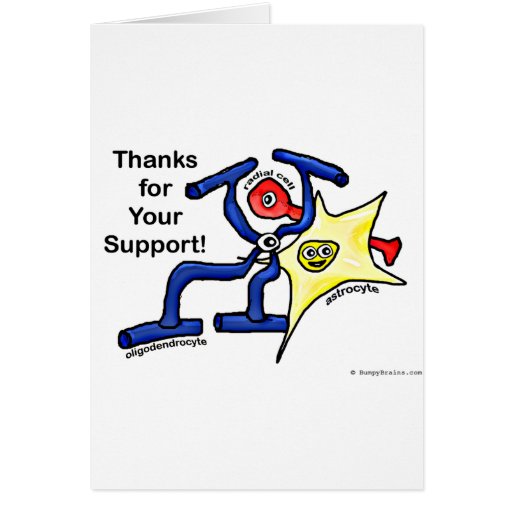 Thanks for Your Support Card
