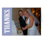 Thanks Shoot Out Thank You Notecard (Purple)