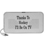 Thanks To Hockey I'll Be On TV Mp3 Speaker